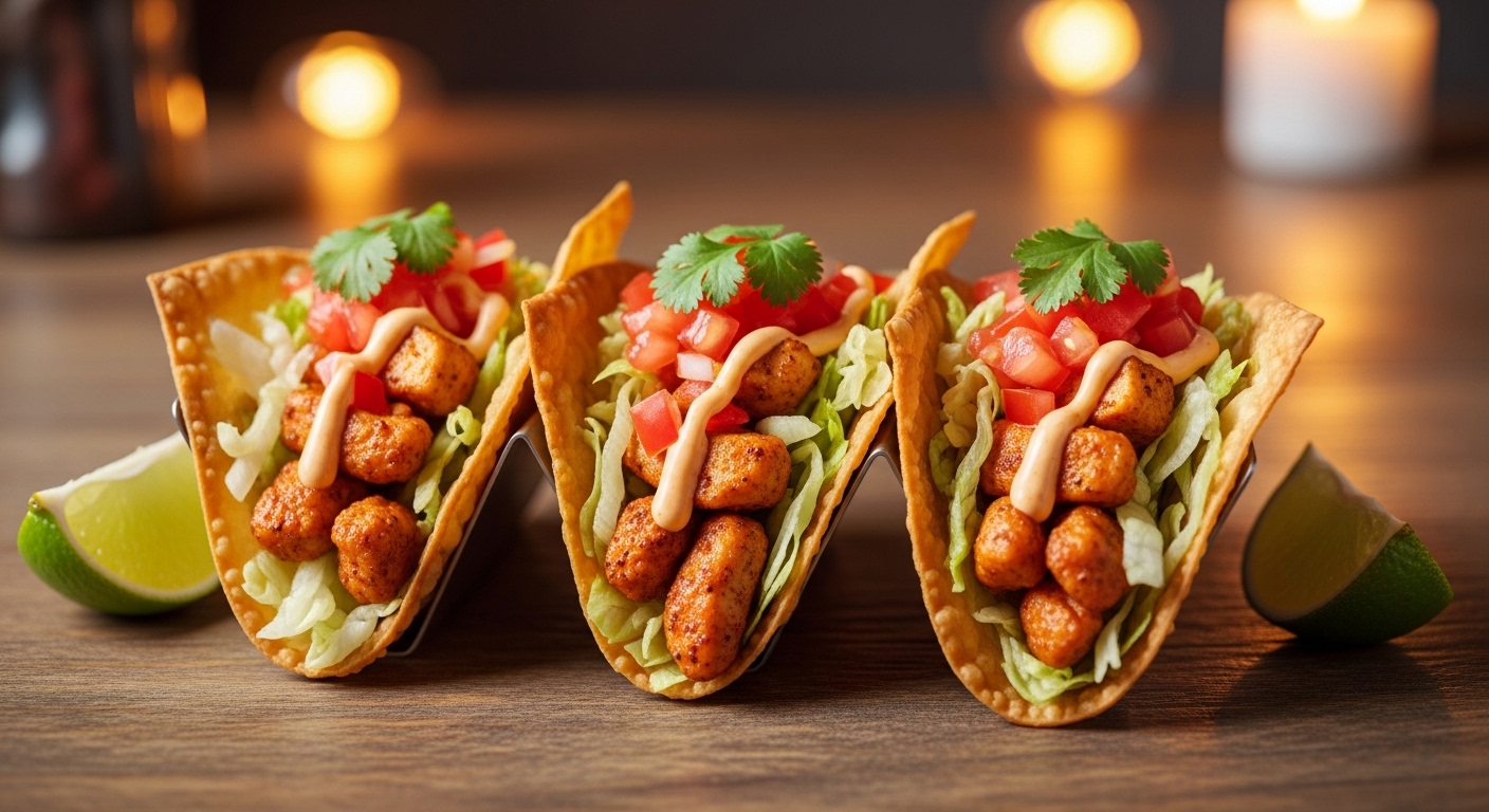 Chicken Wonton Tacos Chicken Wonton Tacos
