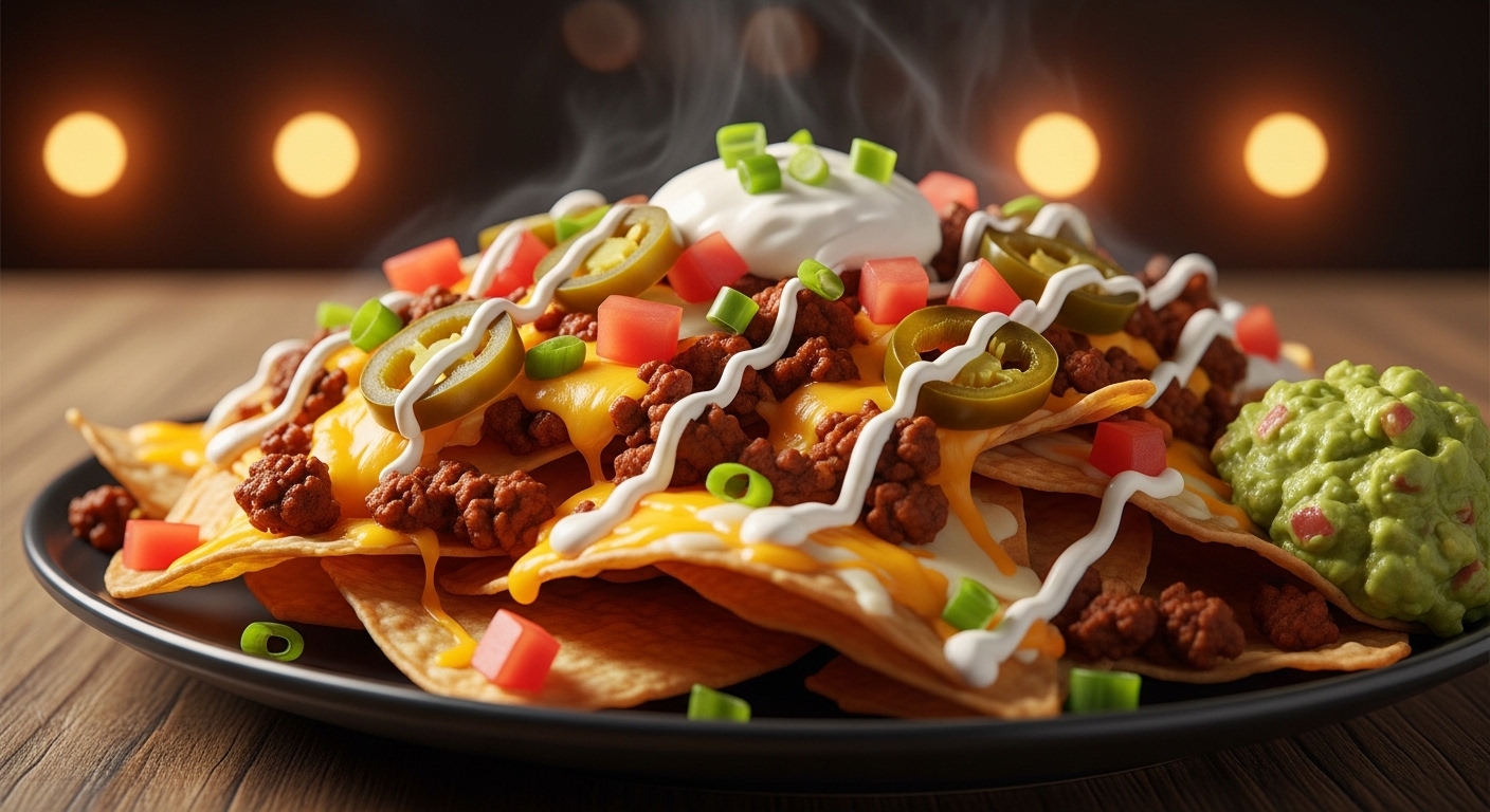 Neighborhood Nachos with Beef Neighborhood Nachos with Beef