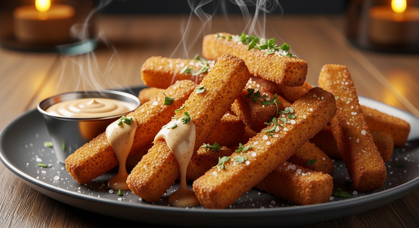 Crispy Pickle Fries Crispy Pickle Fries
