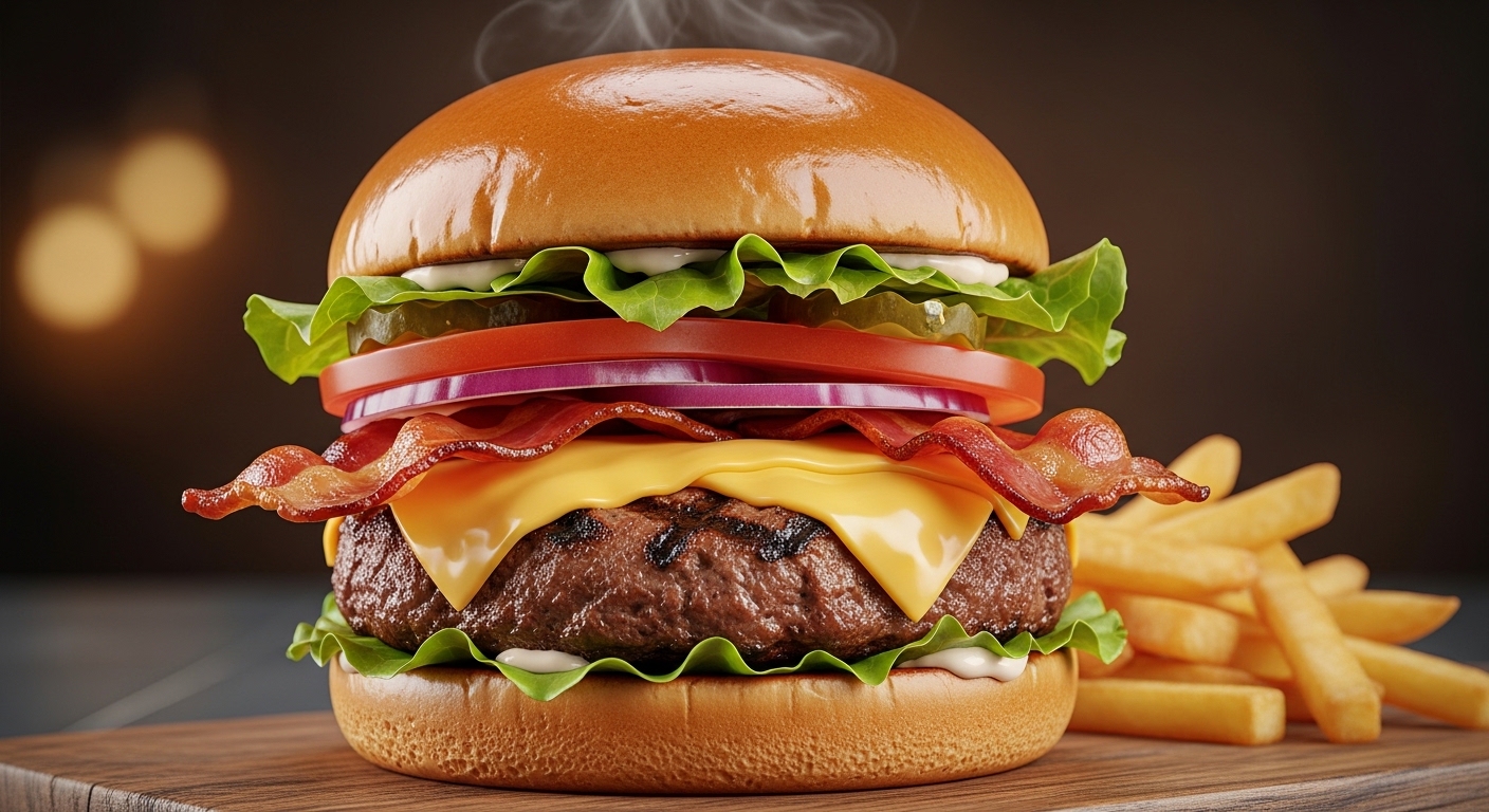 Classic Bacon Cheeseburger Classic Bacon Cheeseburger