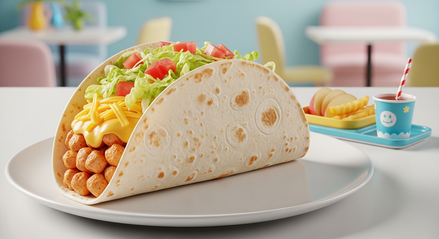 Kids Chicken Taco Kids Chicken Taco