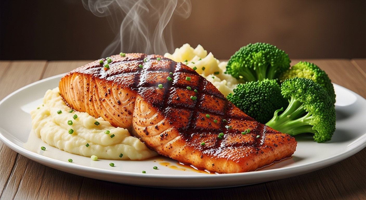 Blackened Cajun Salmon Blackened Cajun Salmon