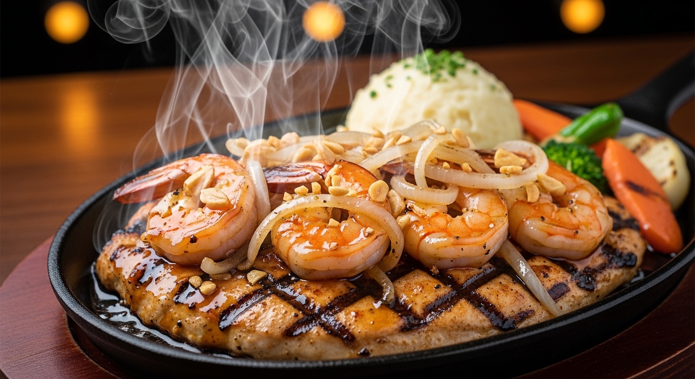 Bourbon Street Chicken & Shrimp skillet Bourbon Street Chicken & Shrimp skillet